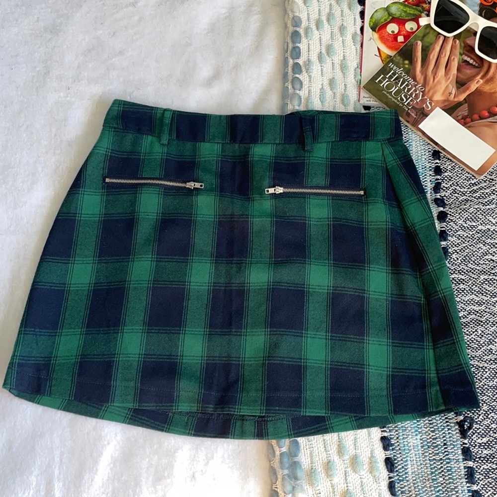 af Studio Plaid Mini Skirt- size 7